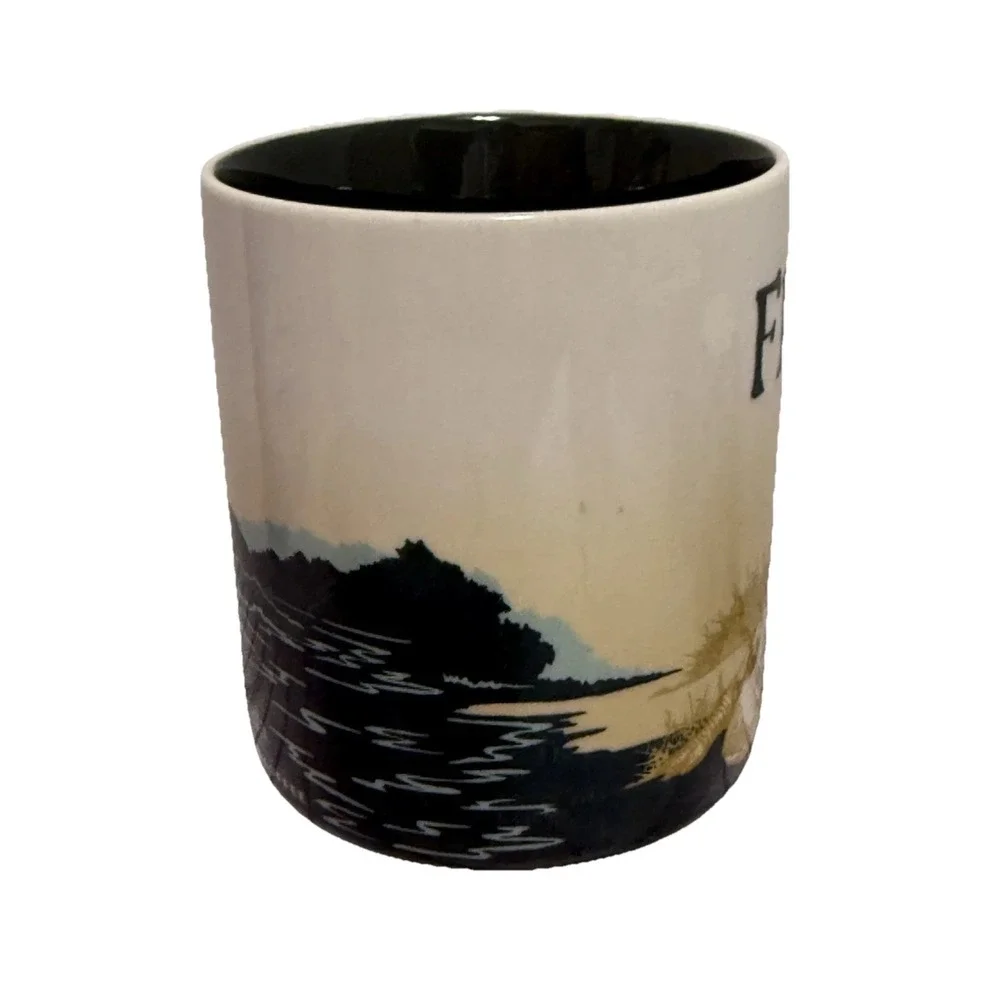 Starbucks 2009 Florida Global Collector Series State Coffee Mug Cup 16 Oz‎